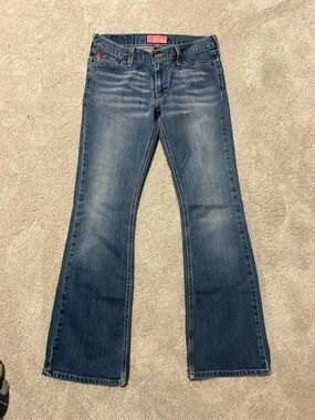 Hollister Medium Blue Flare Jeans